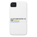 59 STR RENAISSIANCE SQ SIGN  iPhone 4 Cases
