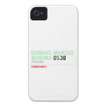 ISHMAEL MAKGAE MUSONA  iPhone 4 Cases