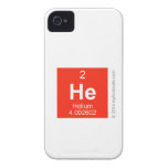 He  iPhone 4 Cases