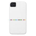 Mark Lloyd Cabrellas Frias  iPhone 4 Cases