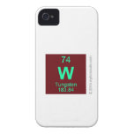 W  iPhone 4 Cases