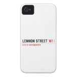 Lennon Street  iPhone 4 Cases