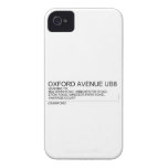 Oxford Avenue  iPhone 4 Cases