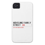 Hoveling family Street   iPhone 4 Cases