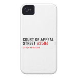 COURT OF APPEAL STREET  iPhone 4 Cases