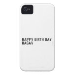 Happy birth day  Ragav  iPhone 4 Cases