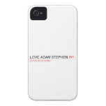 Love adam stephen  iPhone 4 Cases