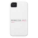 MONALİSA  iPhone 4 Cases