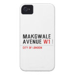 Makgwale Avenue  iPhone 4 Cases