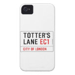 totter's  lane  iPhone 4 Cases