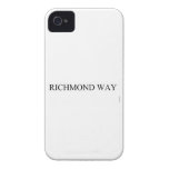 Richmond way   iPhone 4 Cases