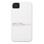 DoNNA M JONES  She DiD It Street  iPhone 4 Cases