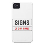signs  iPhone 4 Cases