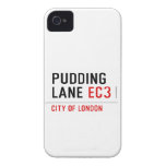 PUDDING LANE  iPhone 4 Cases