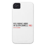 Red Riding Hood  in Clerkenwell  iPhone 4 Cases