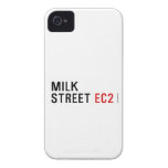 MILK  STREET  iPhone 4 Cases
