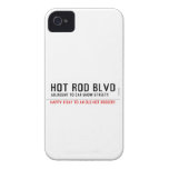 Hot Rod Blvd  iPhone 4 Cases