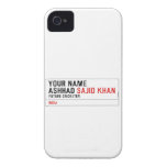 Your Name Ashhad  iPhone 4 Cases