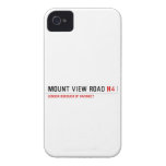 MOUNT VIEW ROAD  iPhone 4 Cases