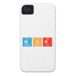 MHR  iPhone 4 Cases