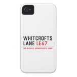 whitcrofts lane  iPhone 4 Cases