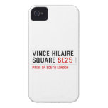 Vince hilaire Square  iPhone 4 Cases