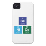 Be
 NiCe  iPhone 4 Cases