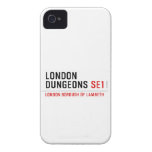 london dungeons  iPhone 4 Cases