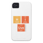 hi
 UUs  iPhone 4 Cases