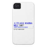 jl.telaga warna no.2  iPhone 4 Cases