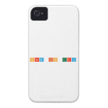 CHem is try  iPhone 4 Cases