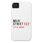 Milk  Street  iPhone 4 Cases