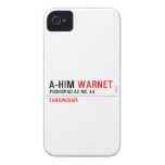 A-HIM  iPhone 4 Cases