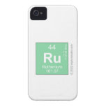 Ru  iPhone 4 Cases