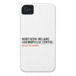 Northern ireland Haemophilia Centre   iPhone 4 Cases