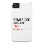 PEMBRIDGE  SQUARE    iPhone 4 Cases