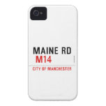 MAINE RD   iPhone 4 Cases