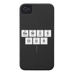 GENIUS
 CLUB
   iPhone 4 Cases