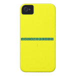 chancourtois
 
   iPhone 4 Cases