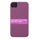 WELCOME TO MY FROG #ULFAH_TIARA     iPhone 4 Cases