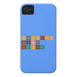 Periodic
 Table
 Writer  iPhone 4 Cases