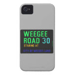 Weegee Road  iPhone 4 Cases