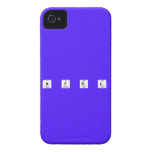 N F d L  iPhone 4 Cases