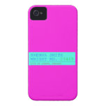 Brenna Smith Wright Rd.  iPhone 4 Cases