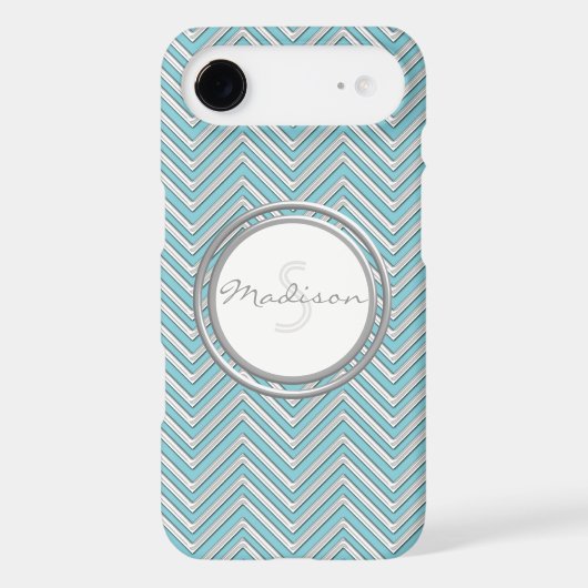 IPhone 4 - Chevron Pattern Modern Stripe Zig Zag Case-Mate iPhone Case (Back)