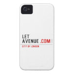 LET  AVENUE  iPhone 4 Hoesjes
