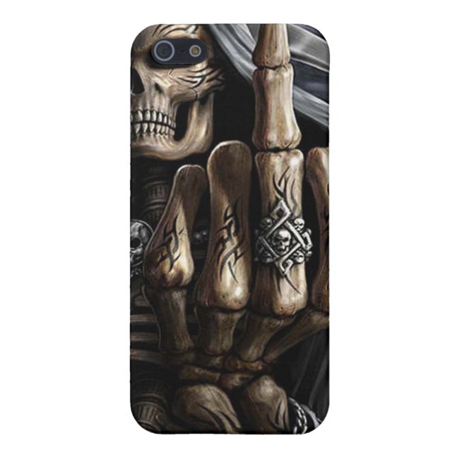 Iphone 4 speck- Grim Reaper (this one's for you) iPhone Case (Back)