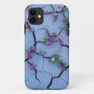 Iphone 5/5S case beautiful purple Flower caracks