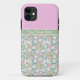 iPhone 5/5s Case-Mate Case Dogroses and Polka Dots