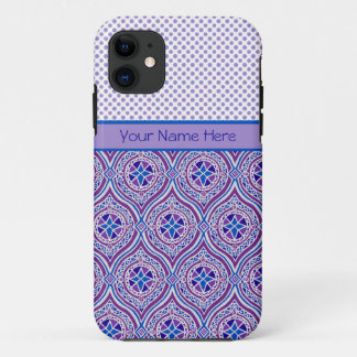 iPhone 5/5s case: Mauve, Blue, Personalize iPhone 11 Case